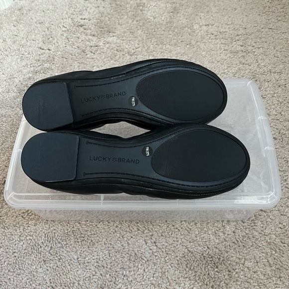 Lucky Brand leather ballet flats - Size 7W - Picture 7 of 7